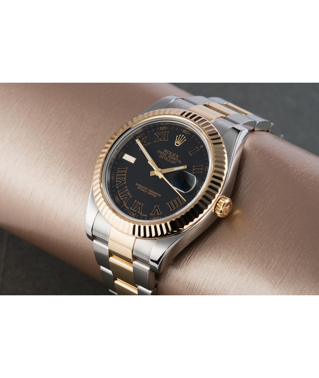 ROLEX Золотые часы из желтого золота, фото 5