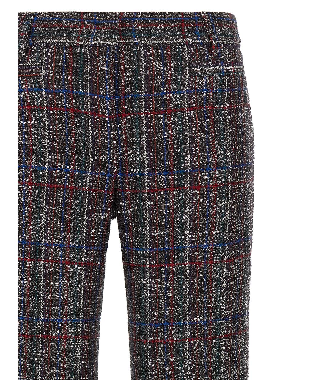 MISSONI Мульти вискозные прямые брюки, фото 3
