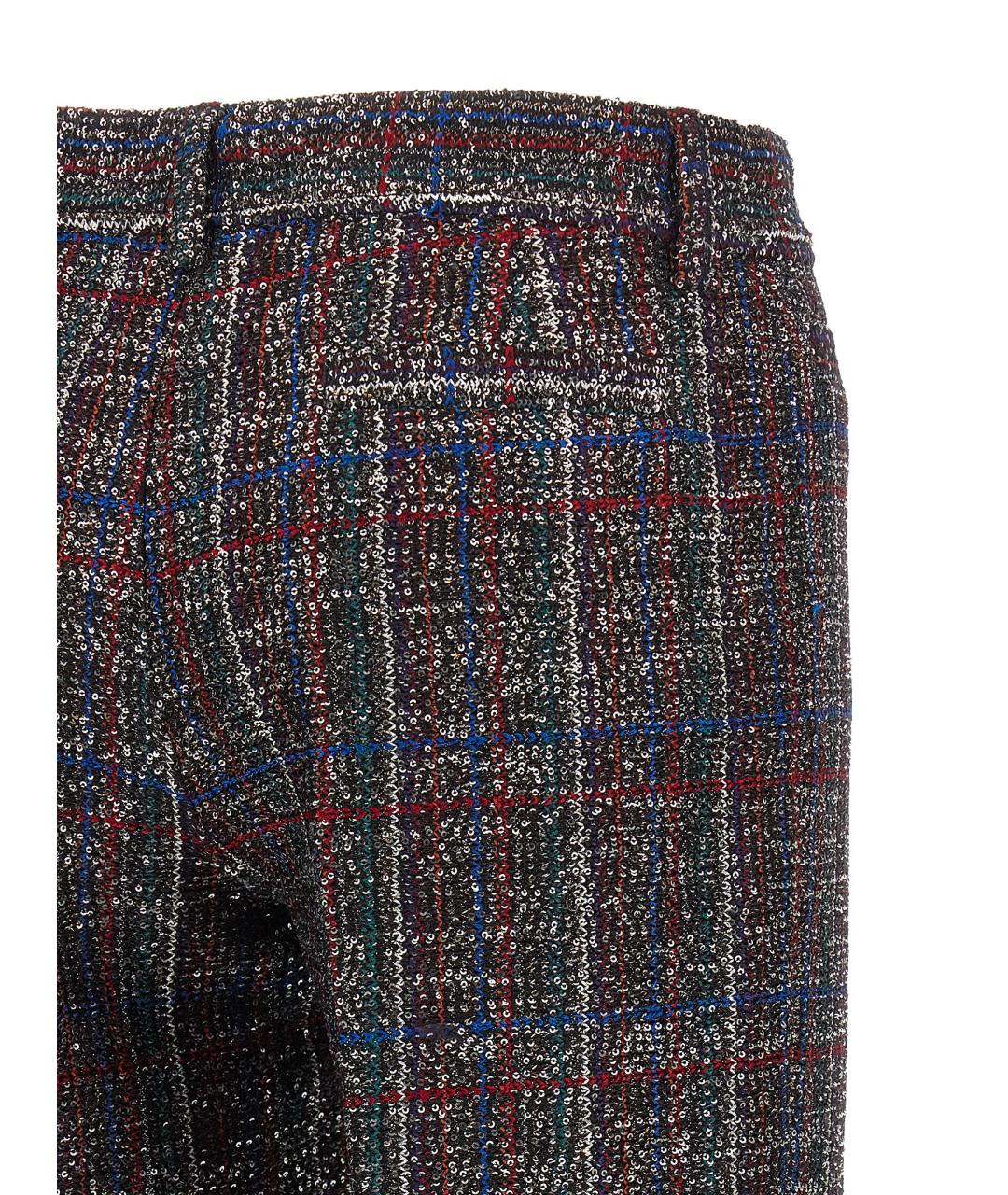 MISSONI Мульти вискозные прямые брюки, фото 4