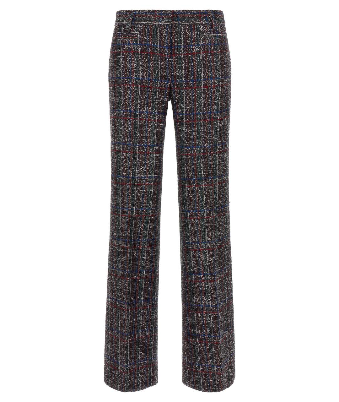MISSONI Мульти вискозные прямые брюки, фото 1
