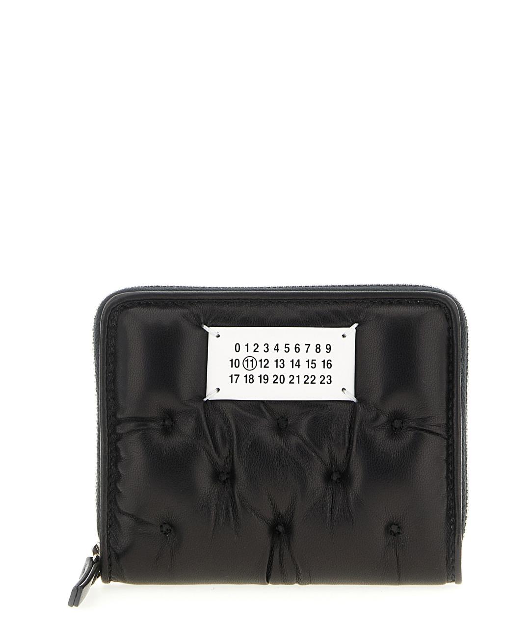 MAISON MARGIELA Черный кожаный кошелек, фото 1
