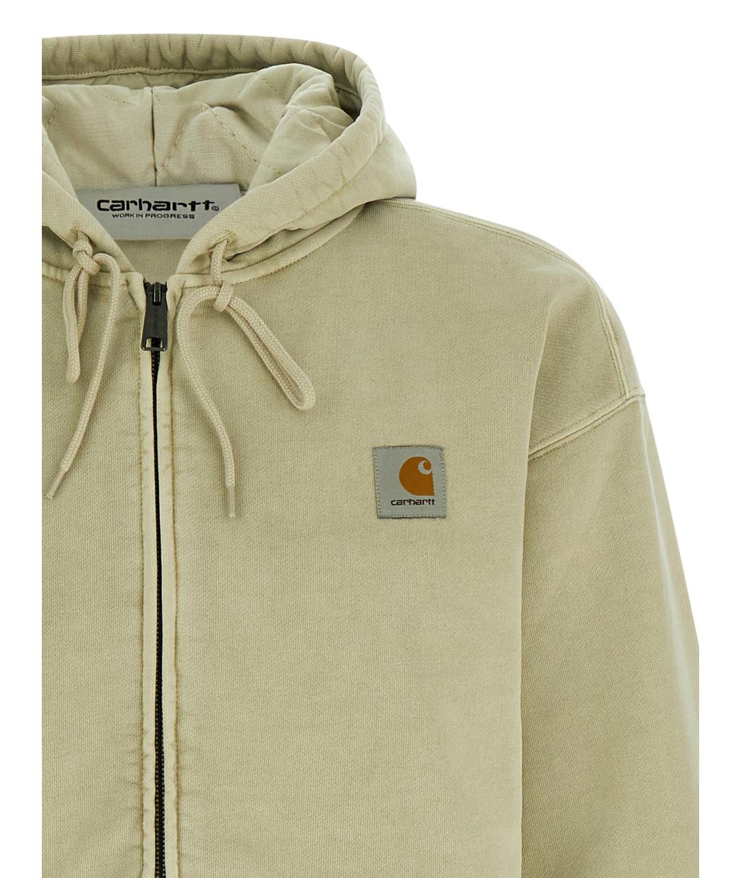 CARHARTT WIP Бежевая хлопковая куртка, фото 3