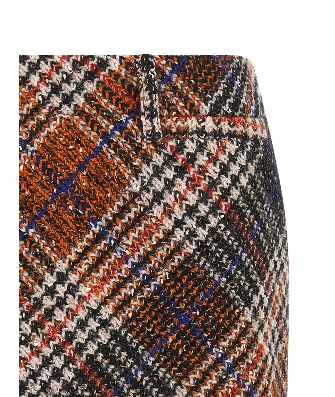 MISSONI Мульти шерстяная юбка мини, фото 3