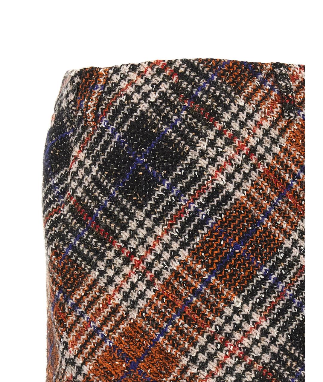 MISSONI Мульти шерстяная юбка мини, фото 4