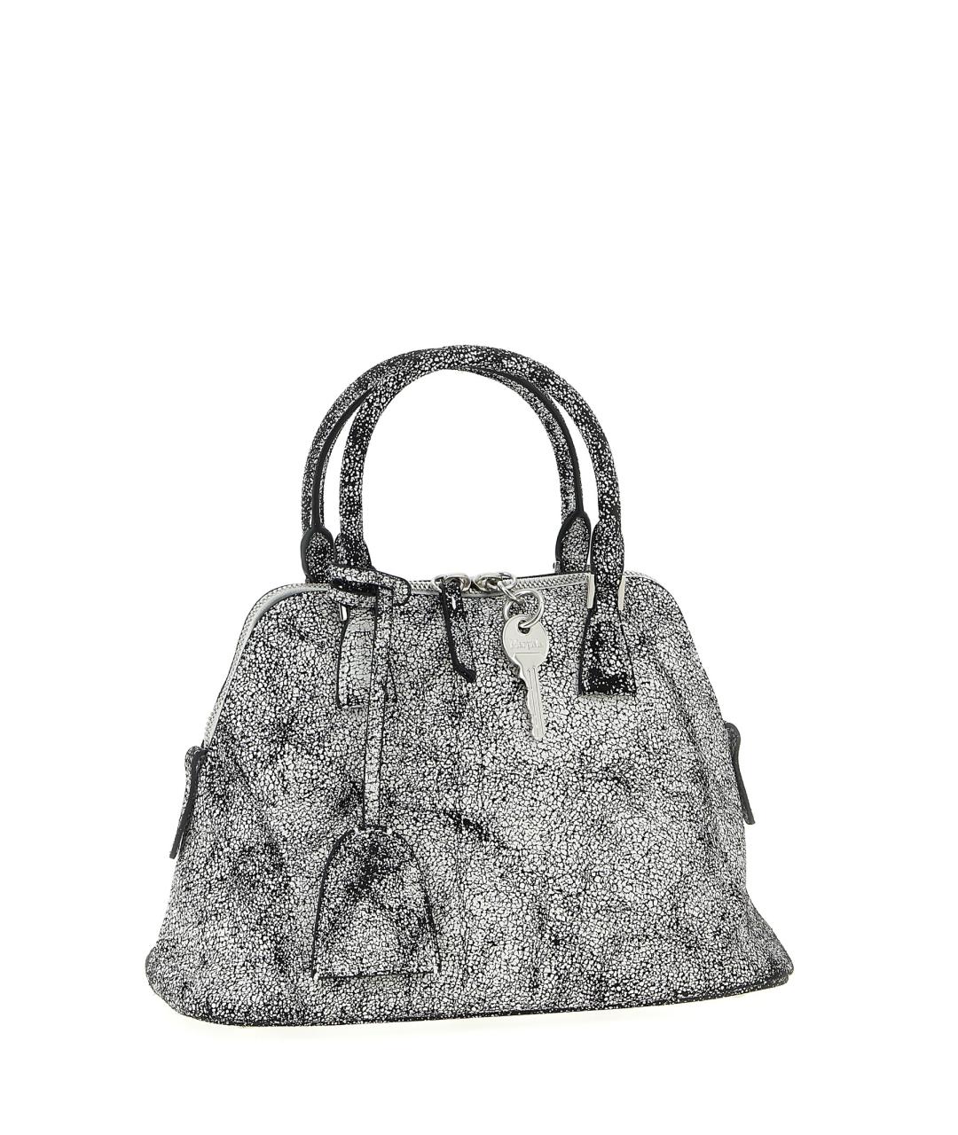 MAISON MARGIELA Белая кожаная сумка тоут, фото 3