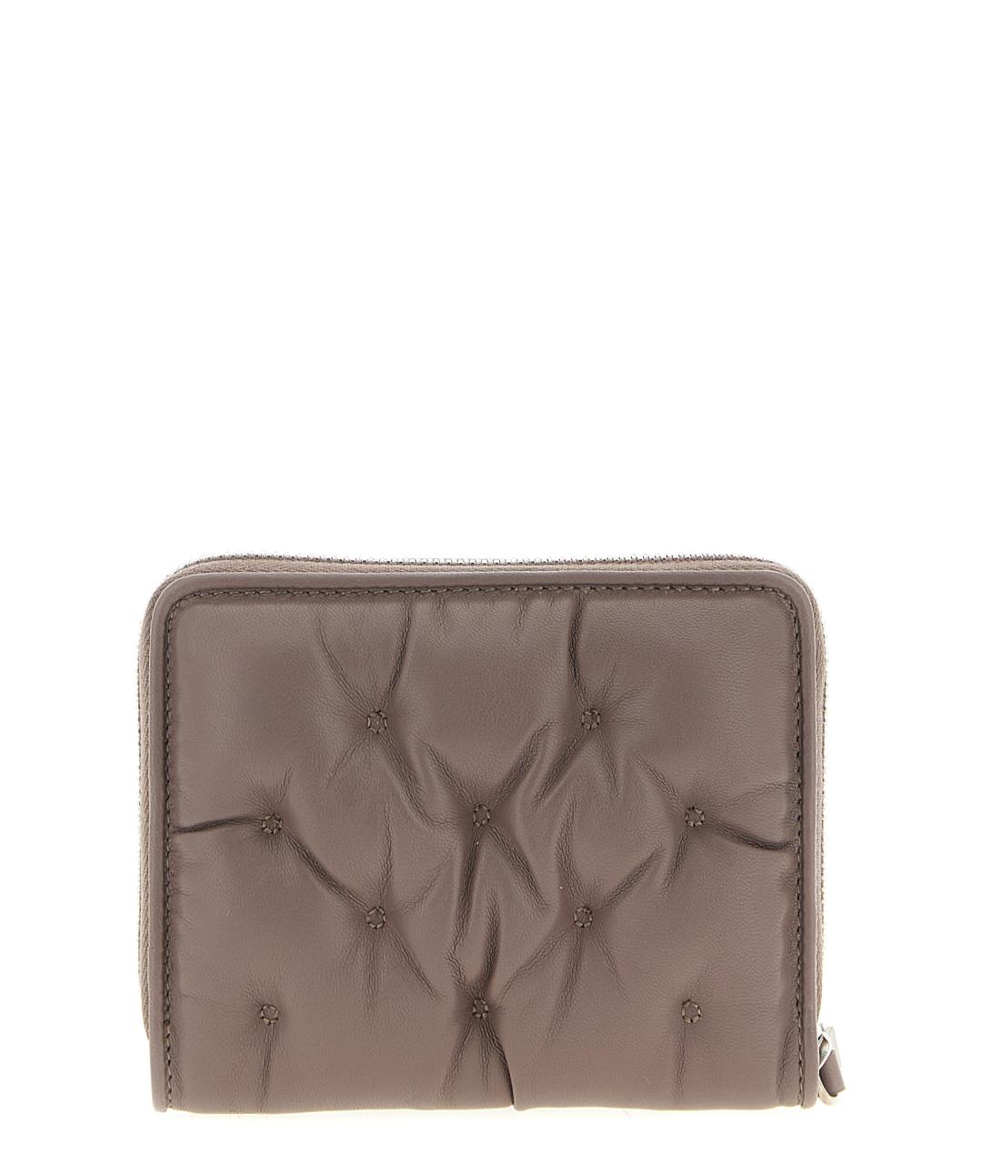 MAISON MARGIELA Розовый кожаный кошелек, фото 2