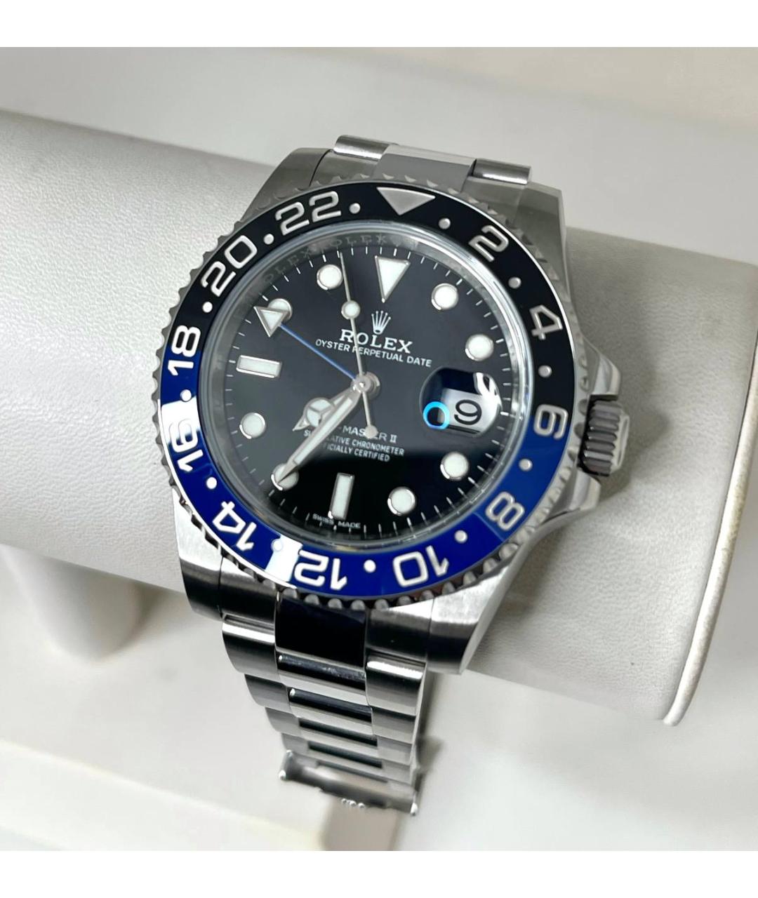 ROLEX Черные часы, фото 4
