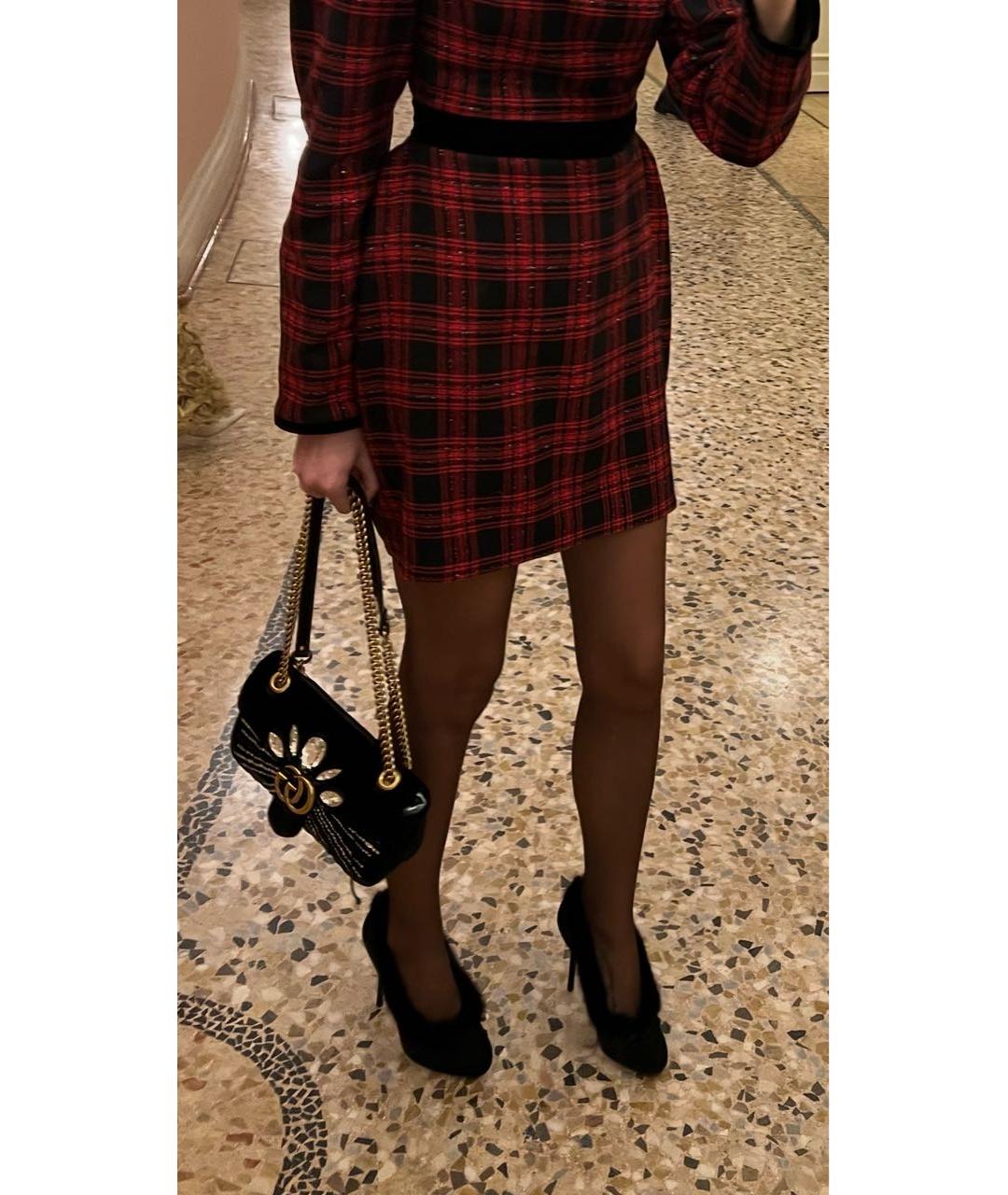 GUCCI Черная бархатная сумка через плечо, фото 8