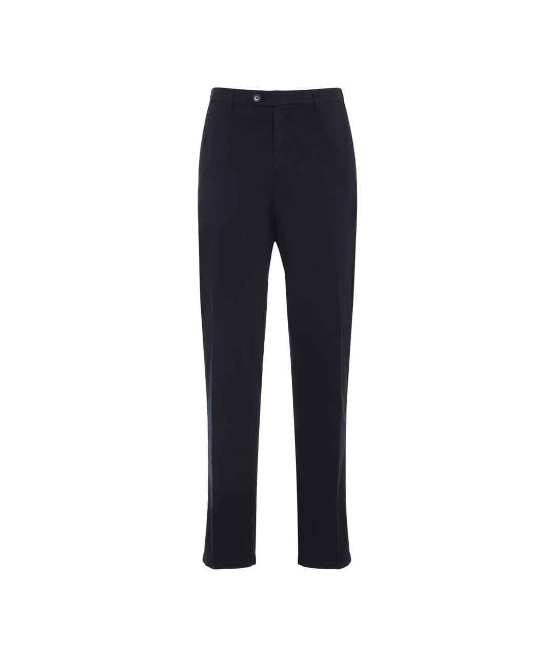 CANALI Синие хлопковые повседневные брюки, фото 1