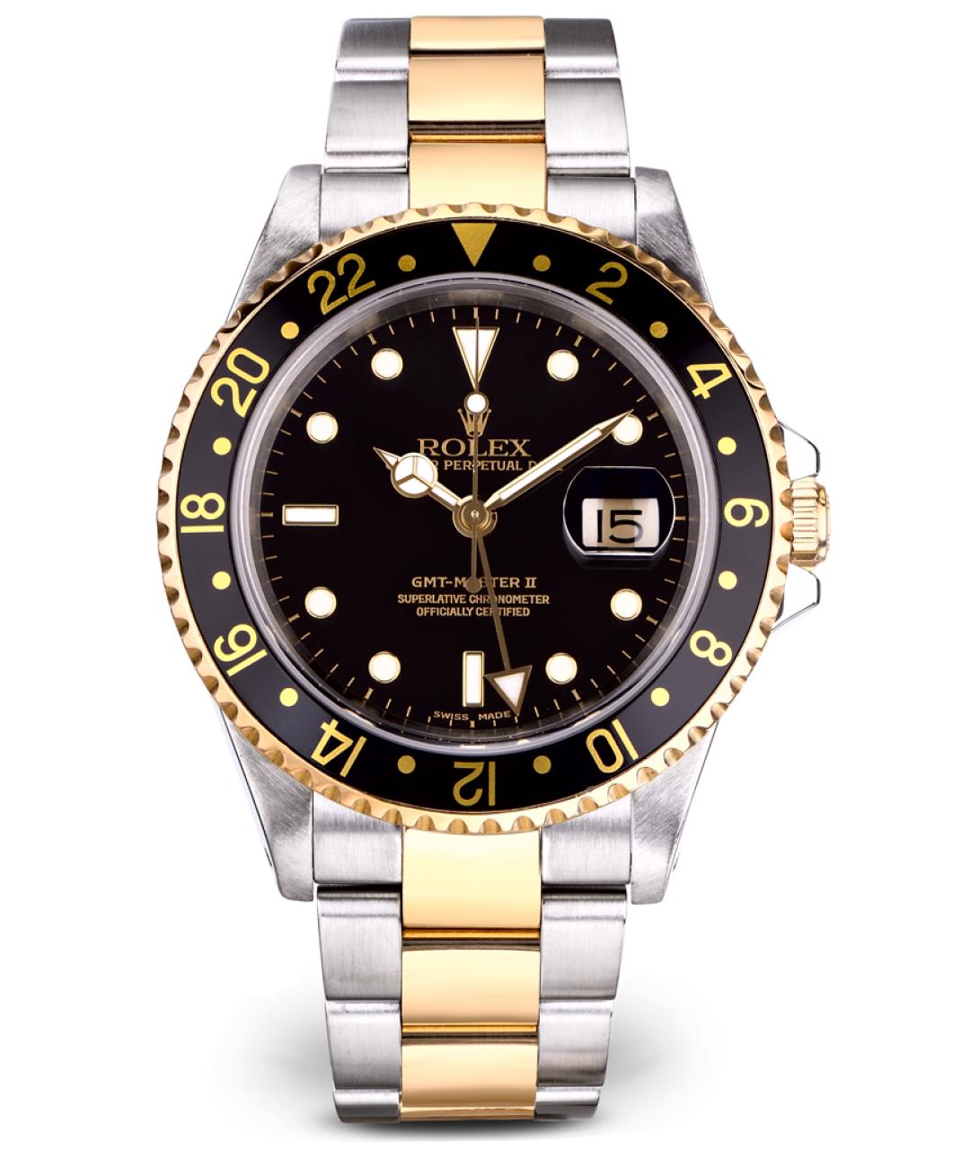 ROLEX Черные часы, фото 1