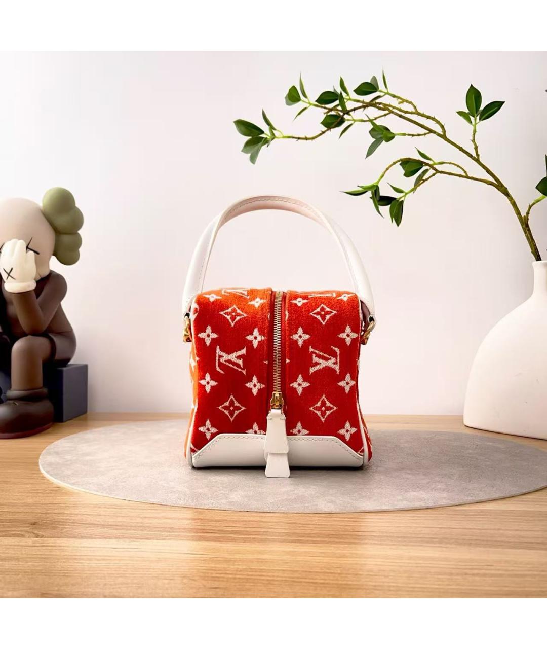 LOUIS VUITTON Мульти замшевая сумка с короткими ручками, фото 3