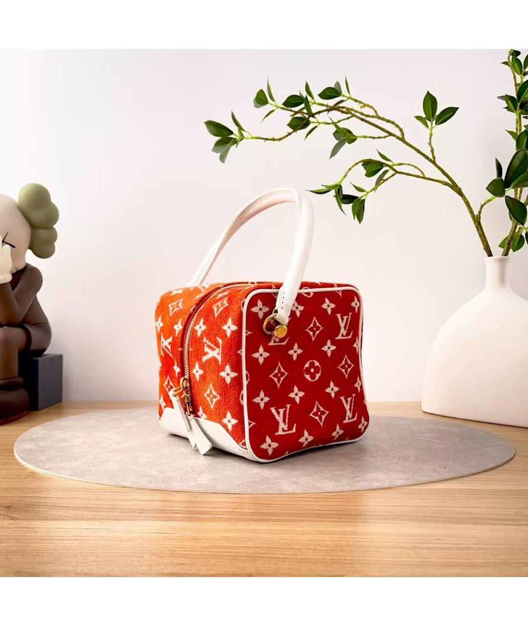 LOUIS VUITTON Мульти замшевая сумка с короткими ручками, фото 5