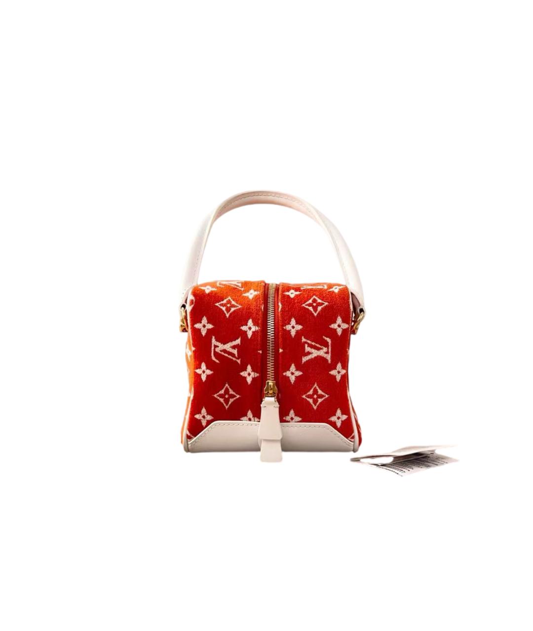 LOUIS VUITTON Мульти замшевая сумка с короткими ручками, фото 7
