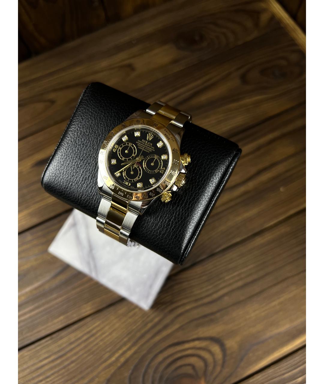 ROLEX Черные часы, фото 2