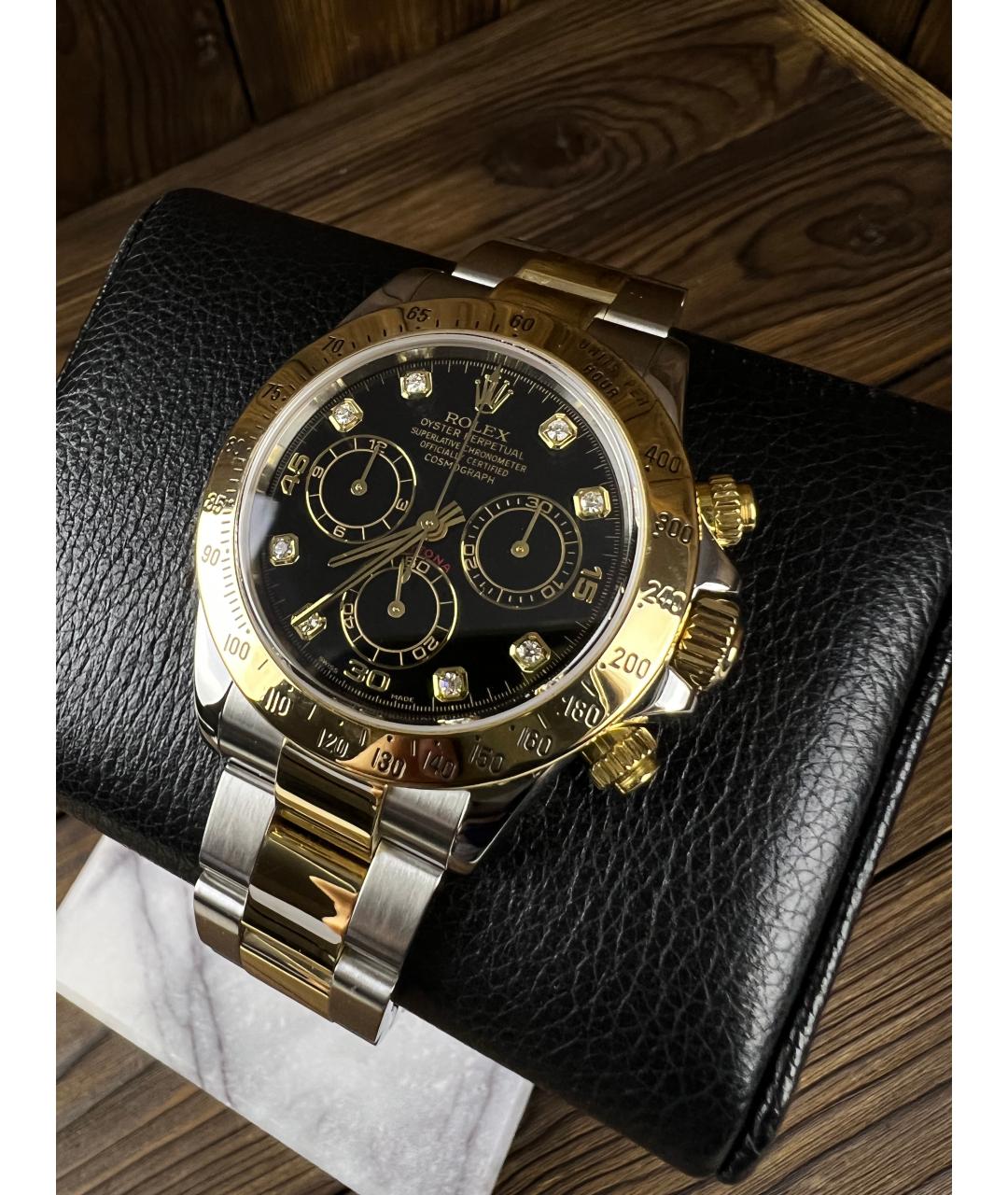 ROLEX Черные часы, фото 3