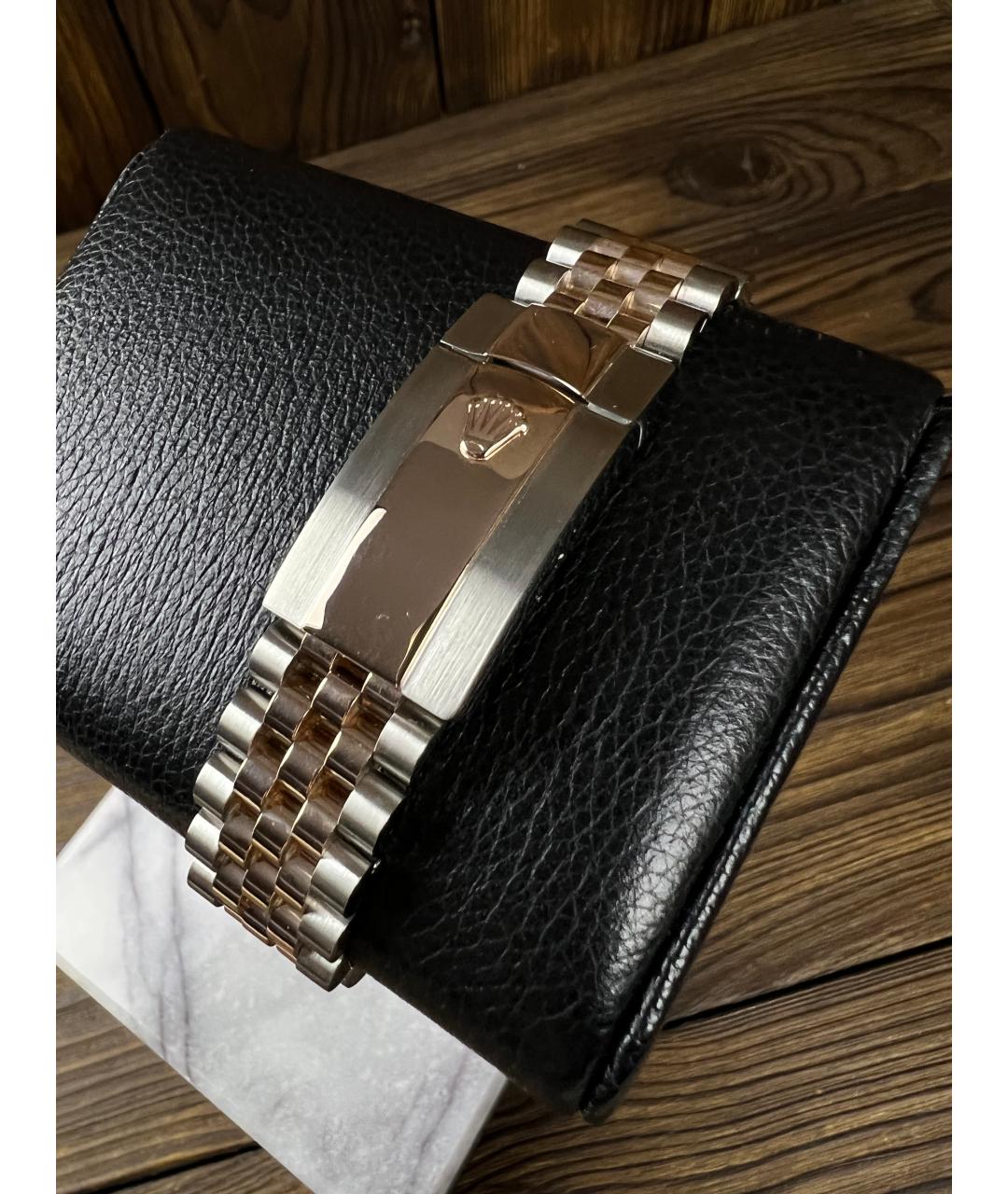 ROLEX Коричневые часы, фото 6