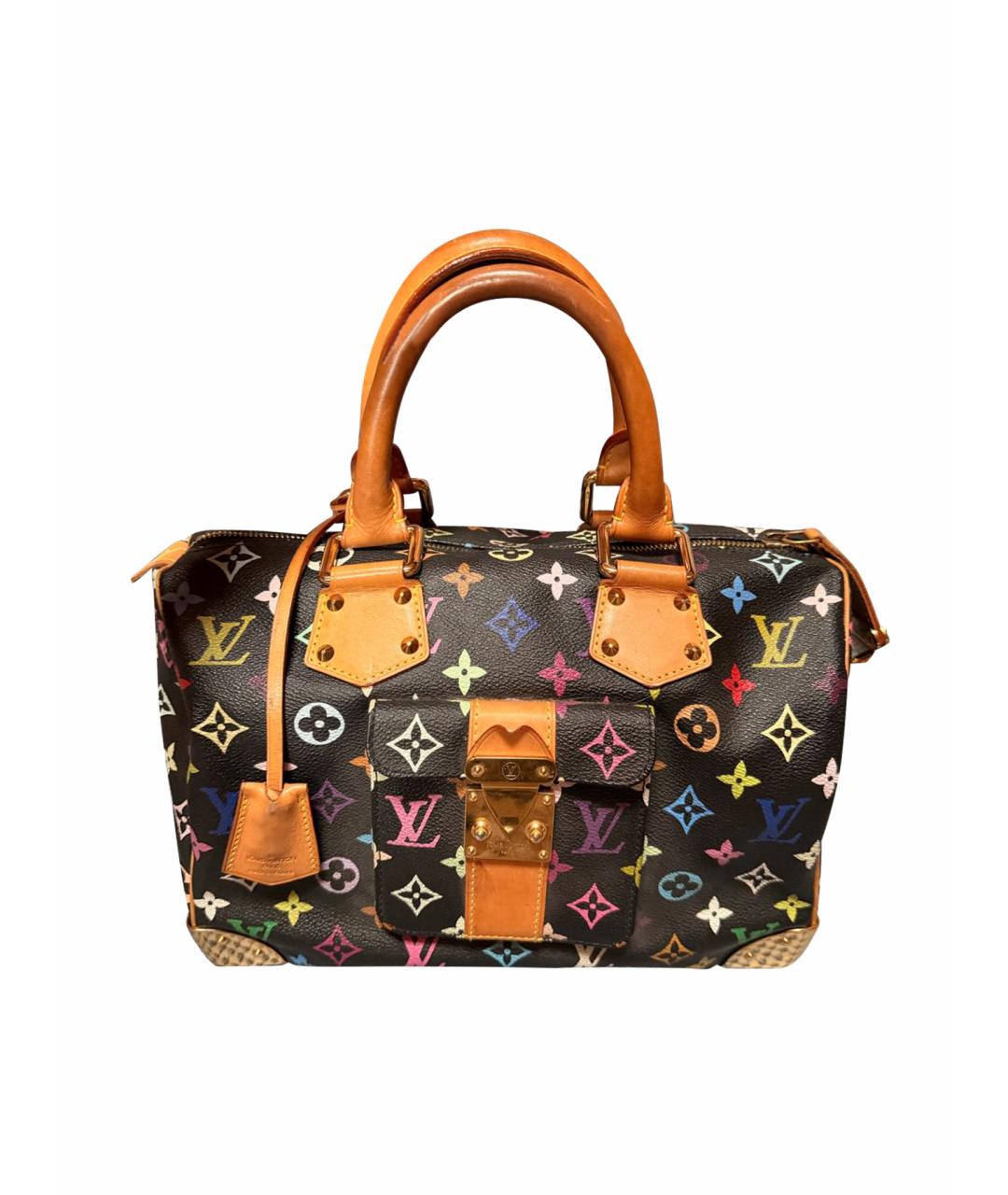 LOUIS VUITTON Кожаная сумка с короткими ручками, фото 1