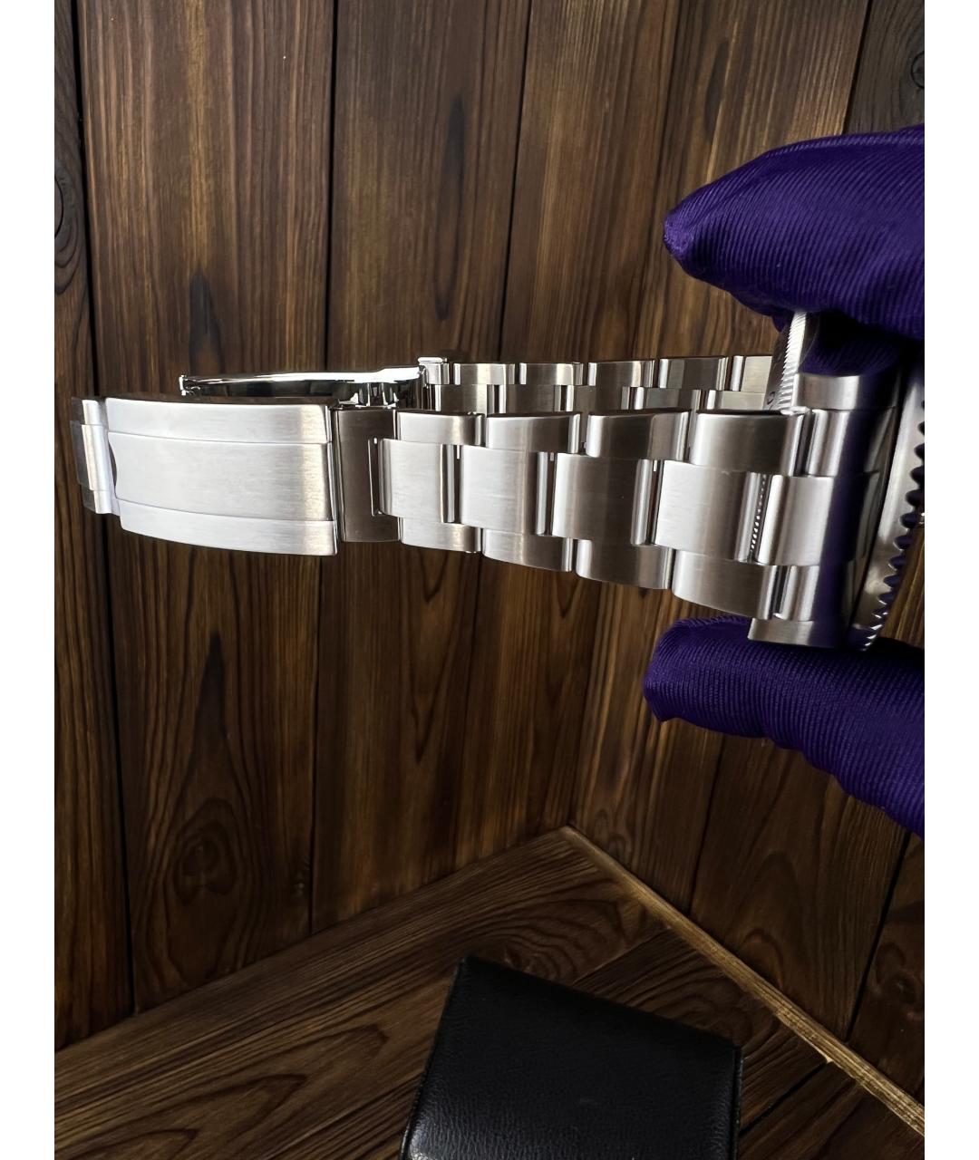 ROLEX Темно-синие часы, фото 4