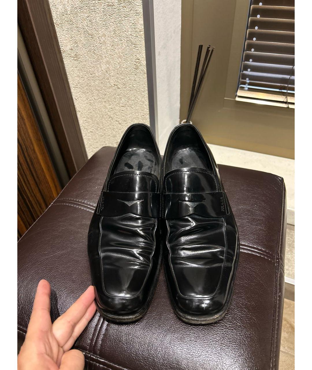 PRADA Черные туфли из лакированной кожи, фото 3
