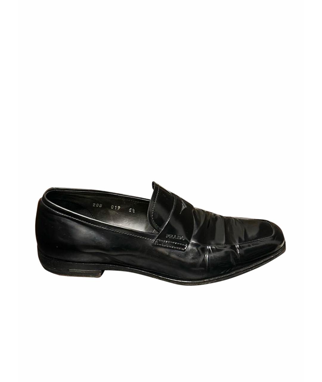 PRADA Черные туфли из лакированной кожи, фото 6