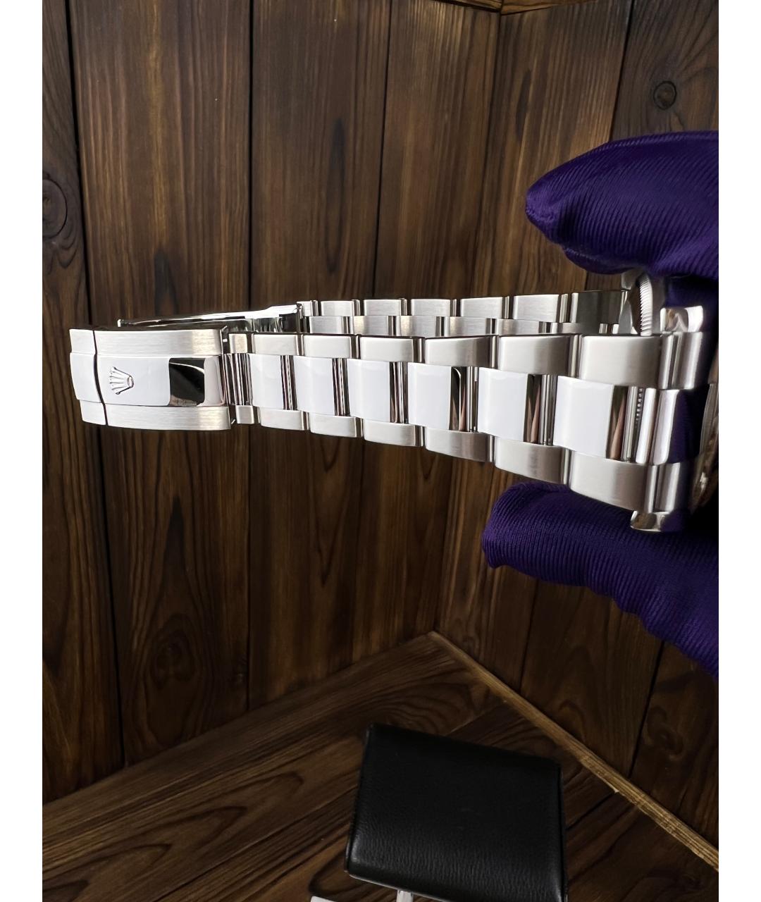 ROLEX Черные часы, фото 4