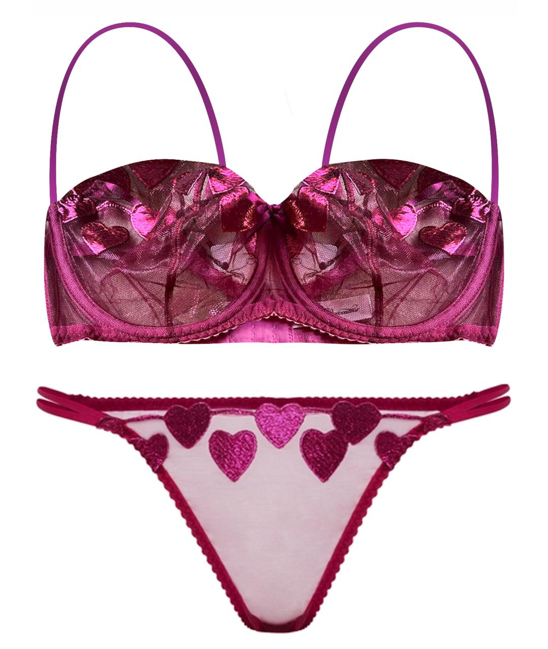 AGENT PROVOCATEUR Бордовый комплекты, фото 1