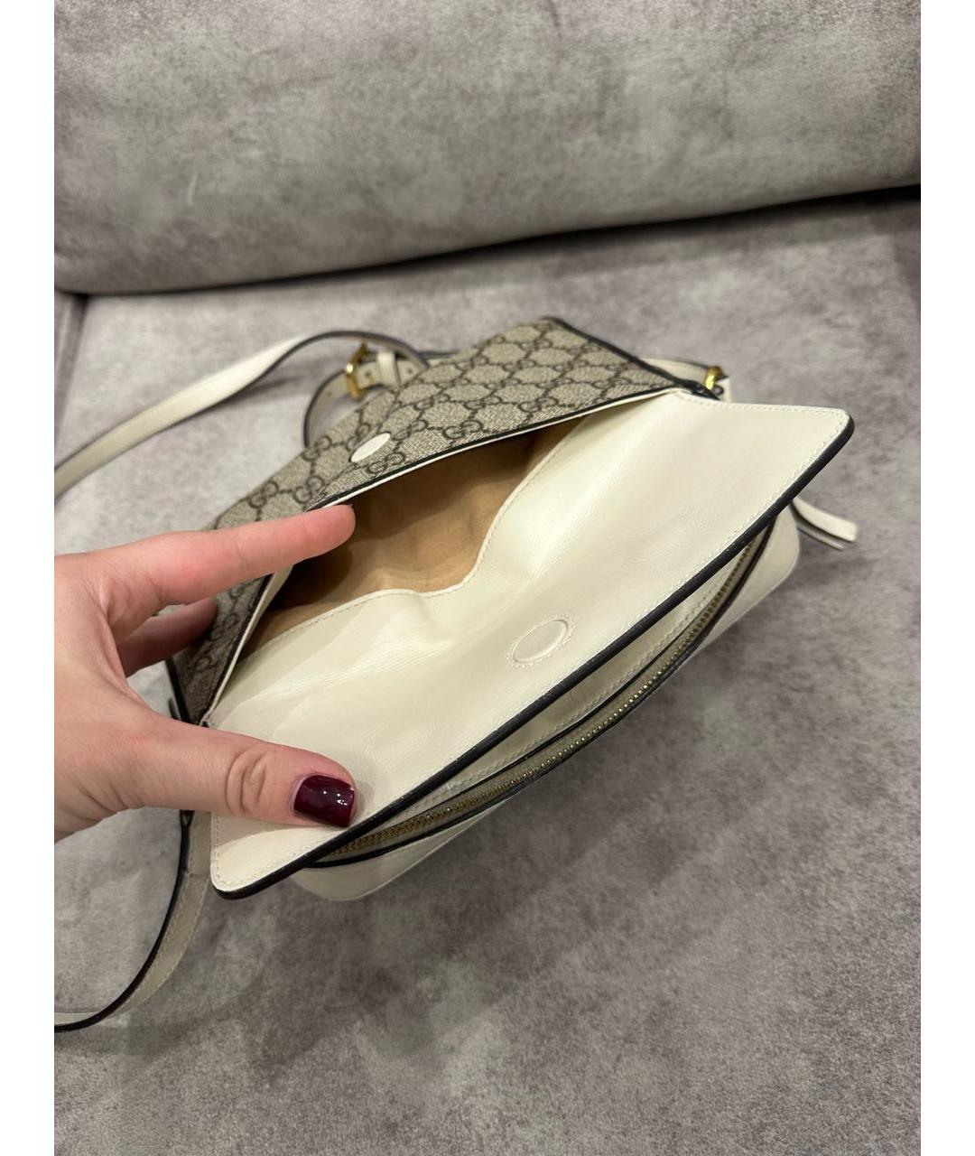 GUCCI Бежевая сумка через плечо, фото 8