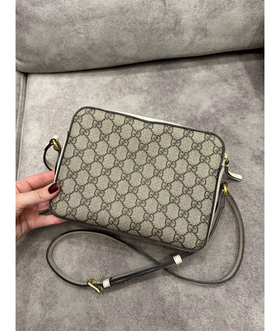 GUCCI Бежевая сумка через плечо, фото 3