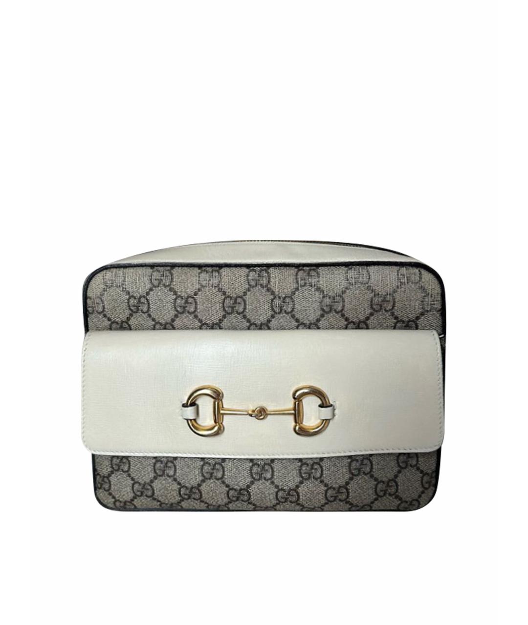 GUCCI Бежевая сумка через плечо, фото 1