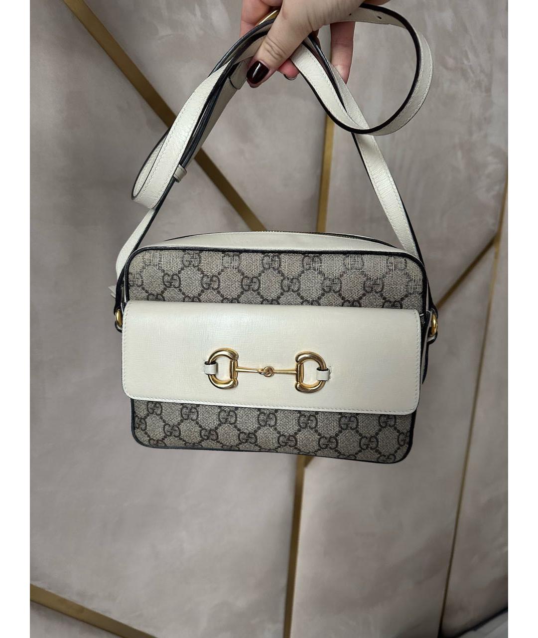 GUCCI Бежевая сумка через плечо, фото 9