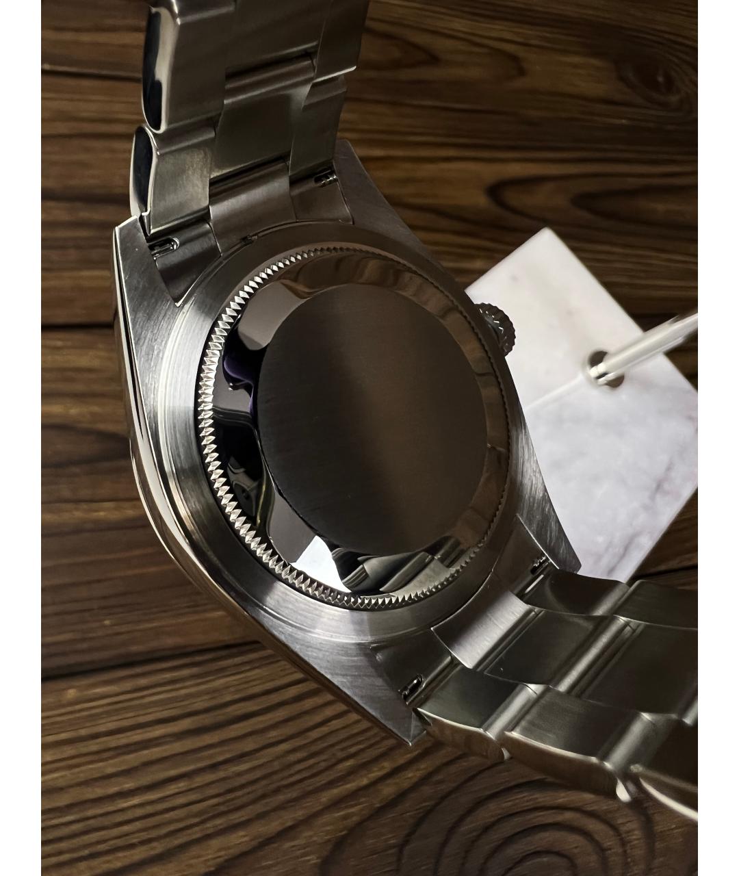 ROLEX Темно-синие часы, фото 4