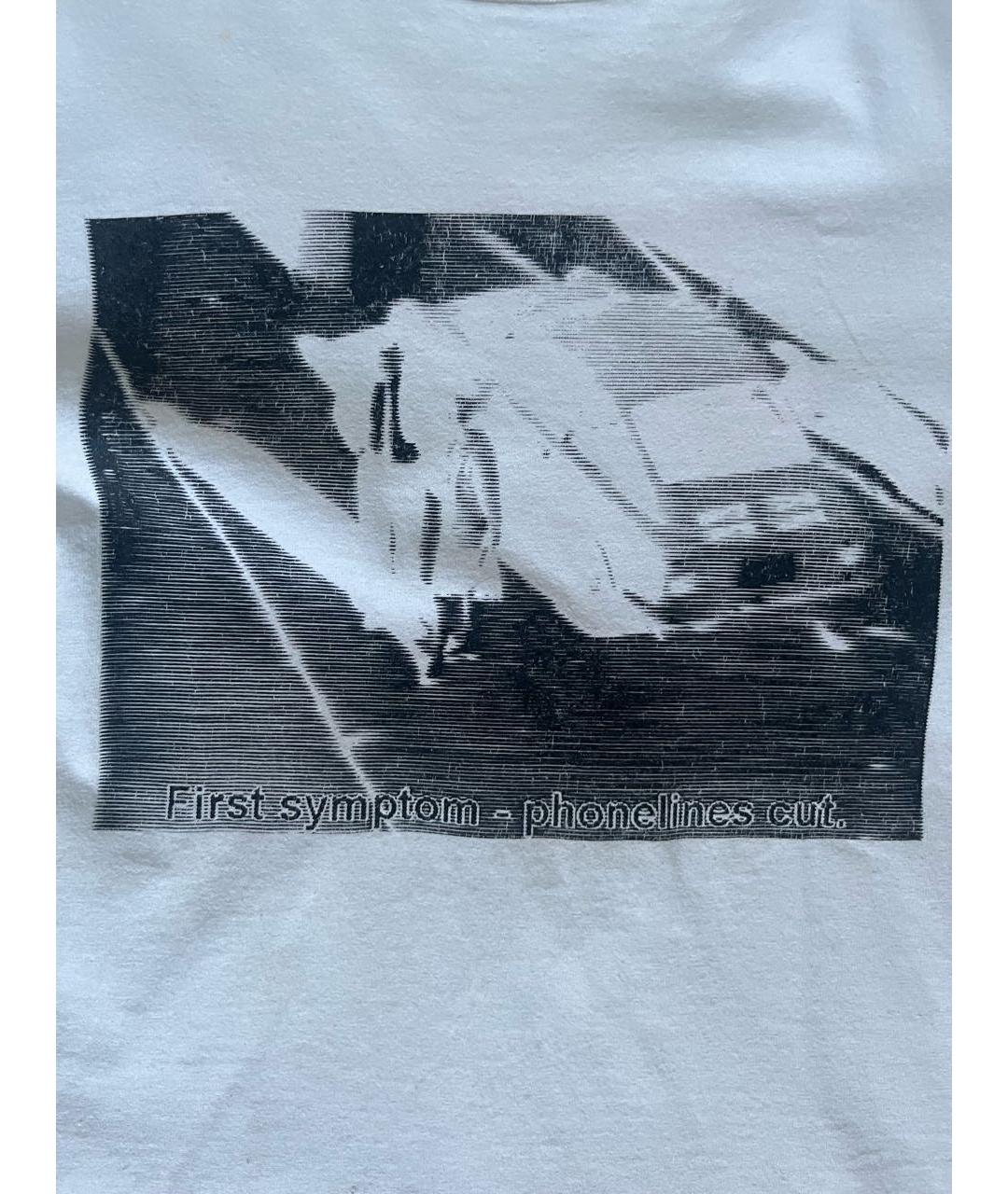 CAV EMPT Белая хлопковая футболка, фото 4