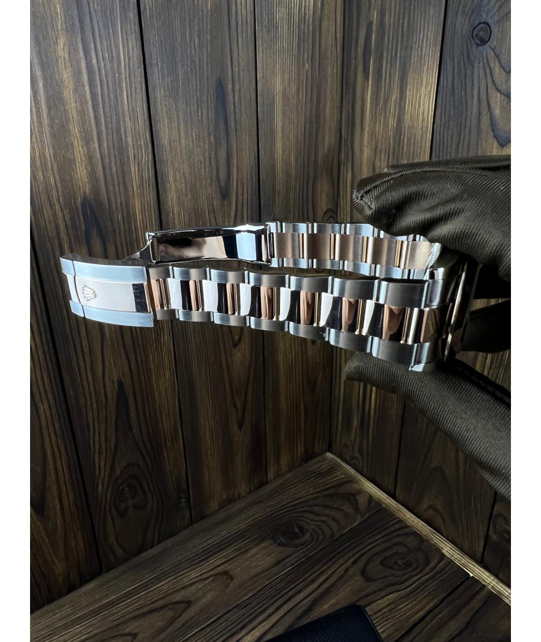 ROLEX Золотые часы из розового золота, фото 4