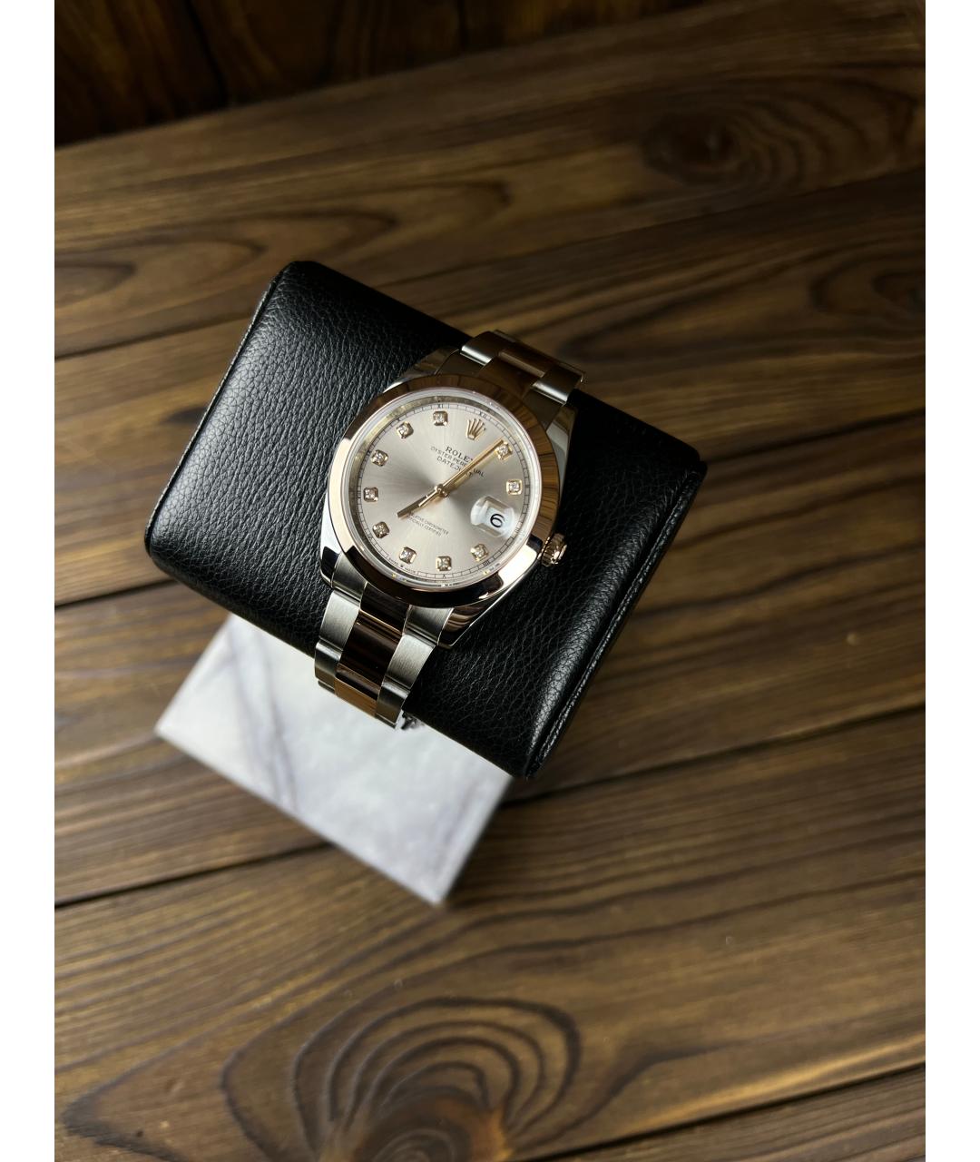 ROLEX Золотые часы из розового золота, фото 2
