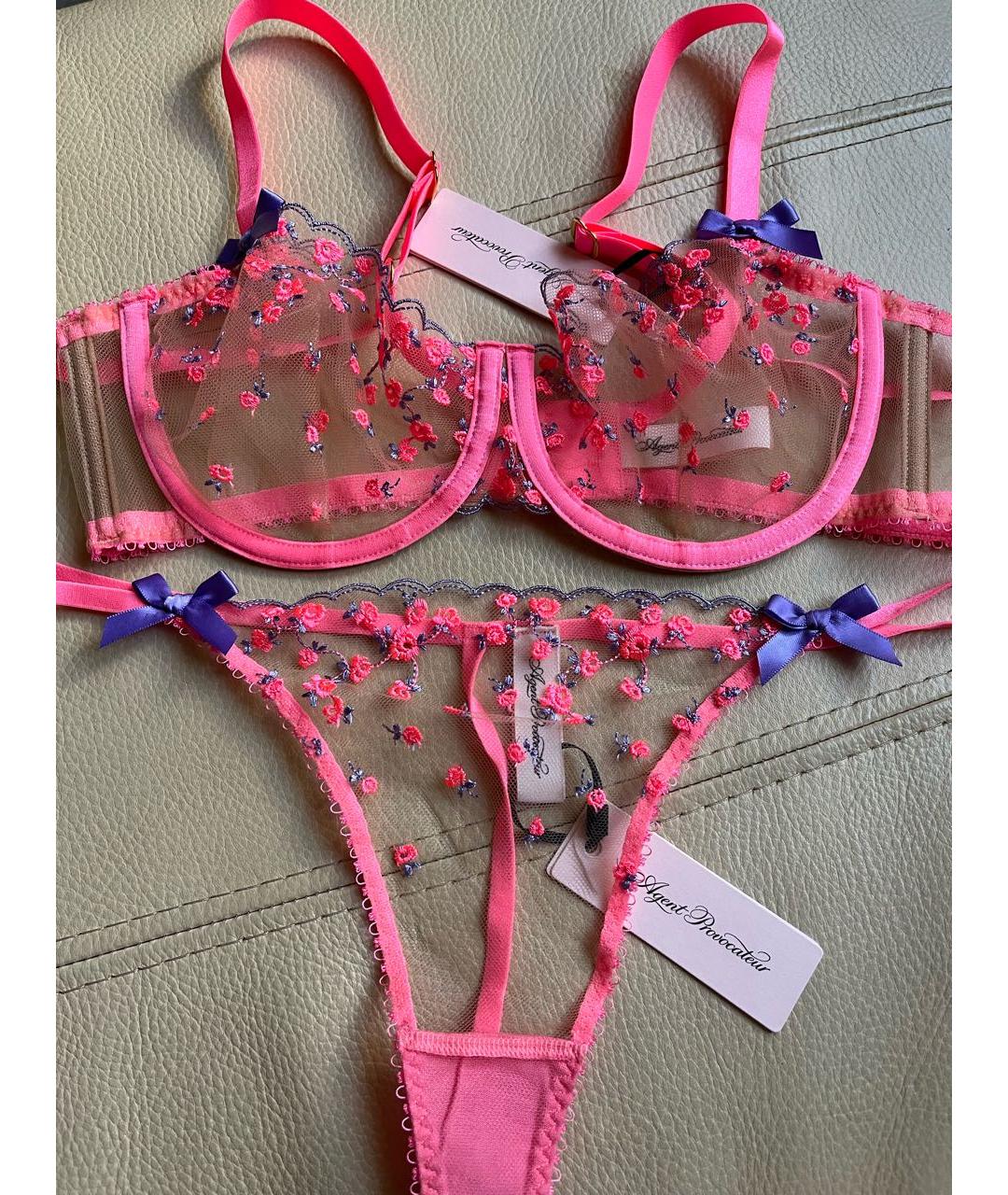 AGENT PROVOCATEUR Розовый комплекты, фото 4