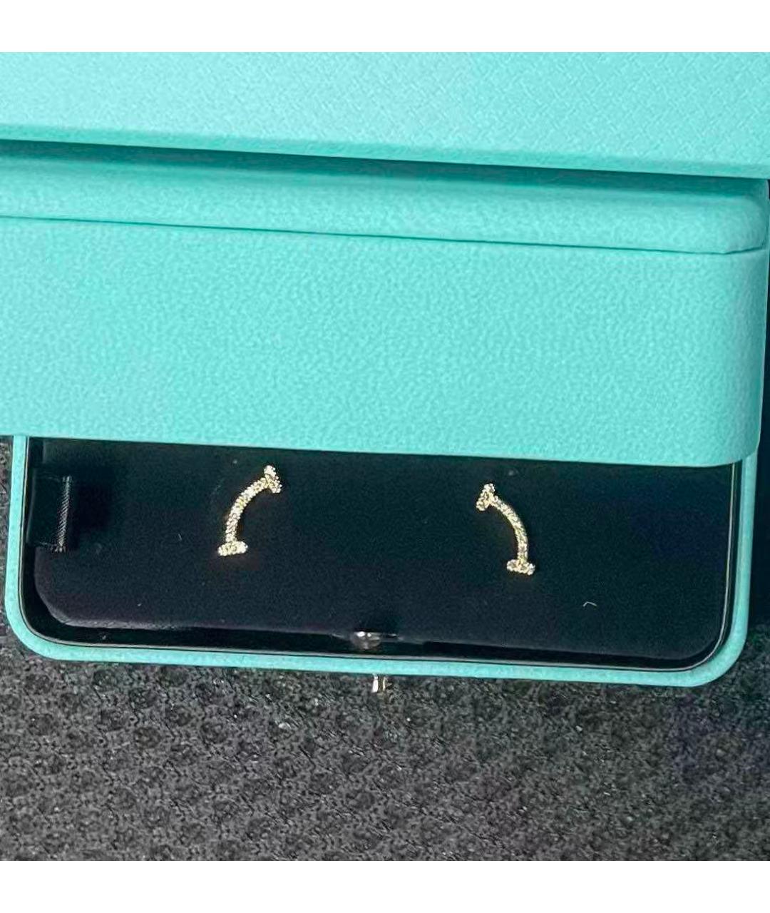 TIFFANY&CO Золотые серьги из желтого золота, фото 3