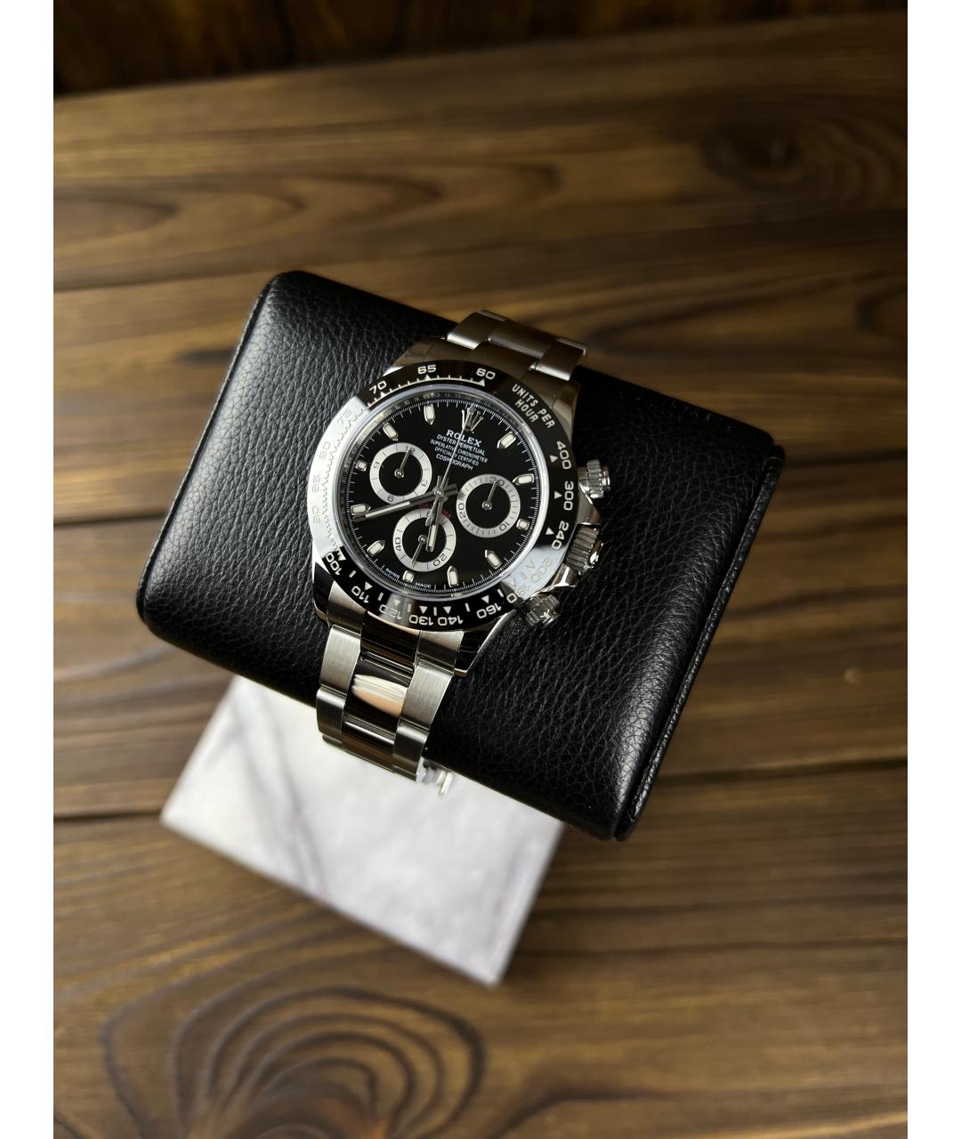 ROLEX Черные часы, фото 2