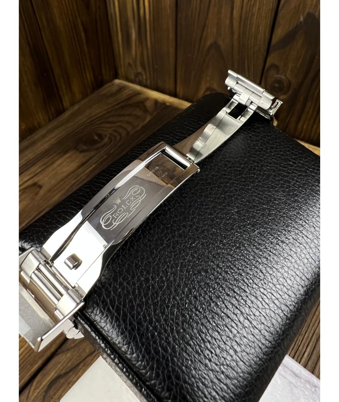 ROLEX Черные часы, фото 5