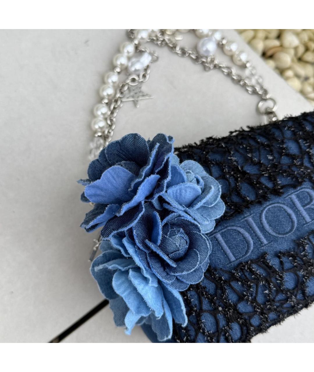 DIOR BEAUTY Синяя сумка через плечо, фото 5