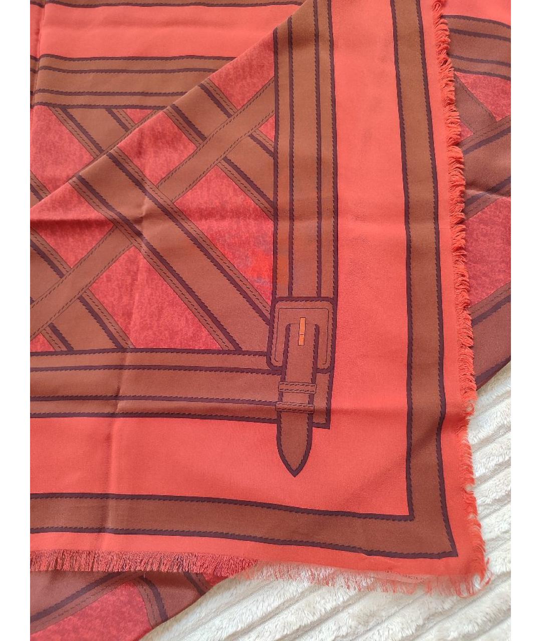 BURBERRY Шелковый платок, фото 3
