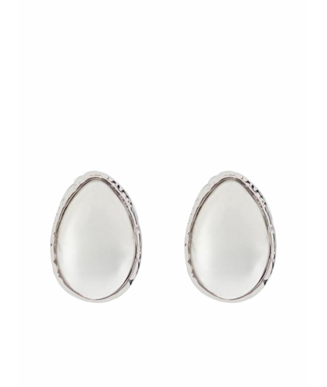 SCHIAPARELLI Белые серьги из белого золота, фото 1
