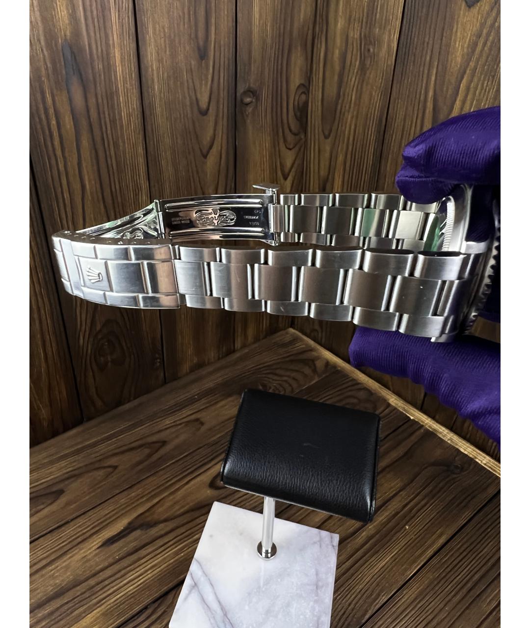 ROLEX Черные часы, фото 5