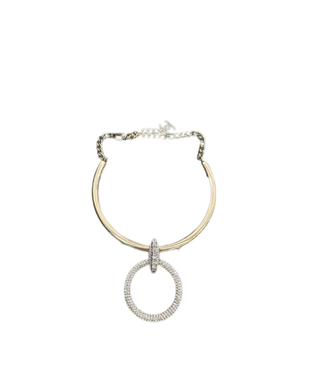 CHANEL Серебряное колье из желтого золота, фото 1