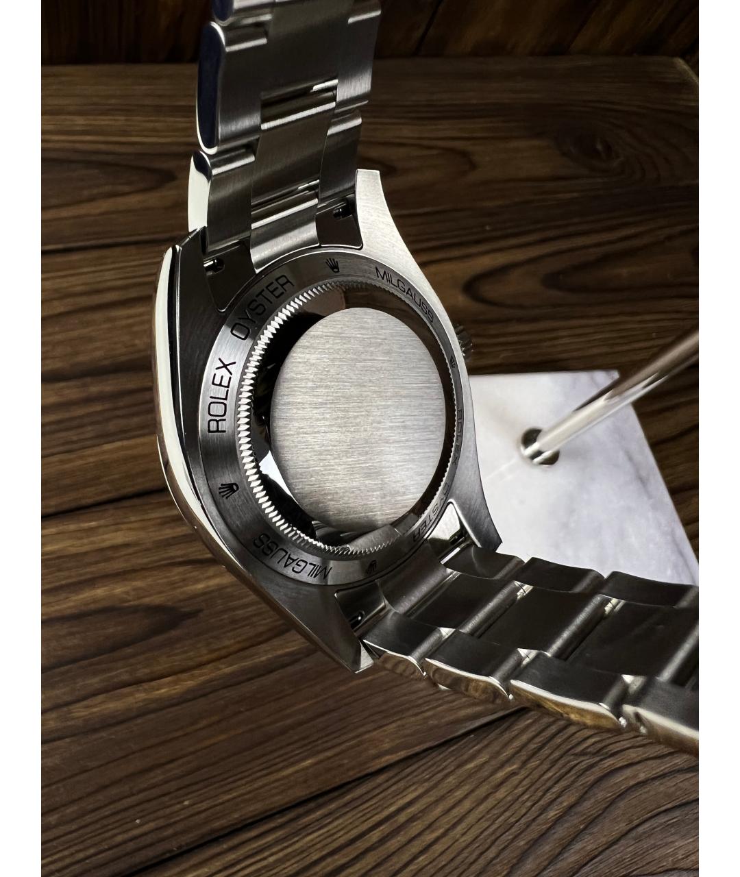 ROLEX Черные часы, фото 4