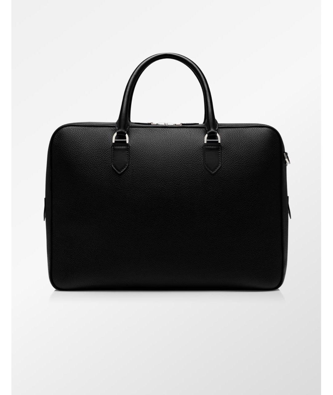 TOM FORD Черный кожаный портфель, фото 3