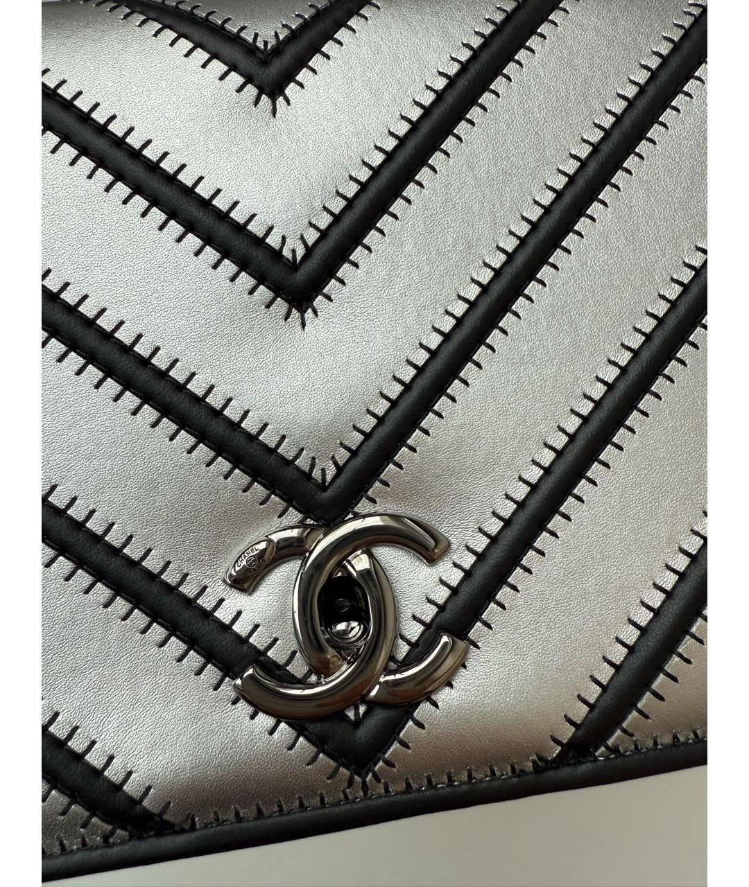 CHANEL Бежевая сумка через плечо, фото 8