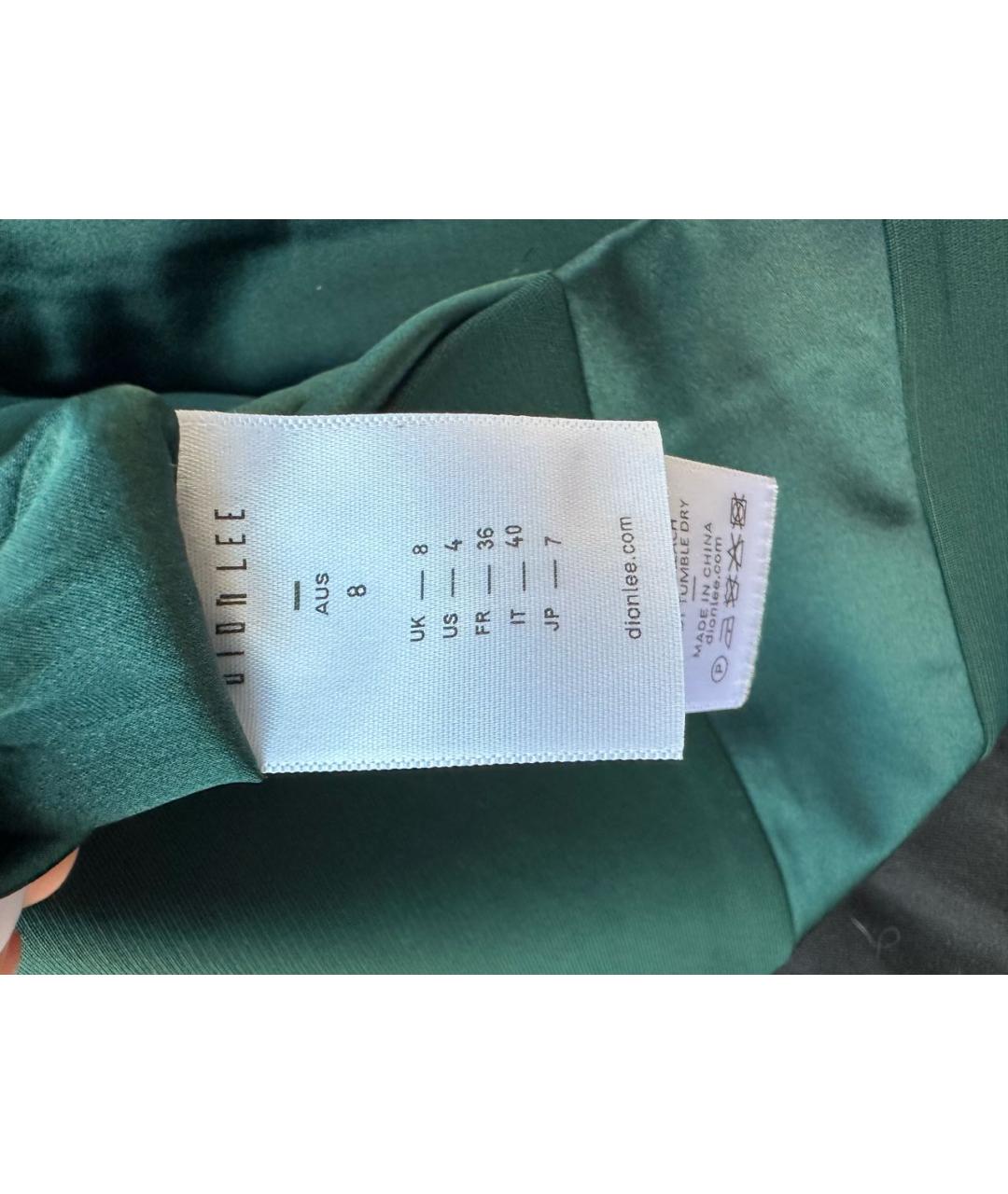 DION LEE Зеленые повседневное платье, фото 4