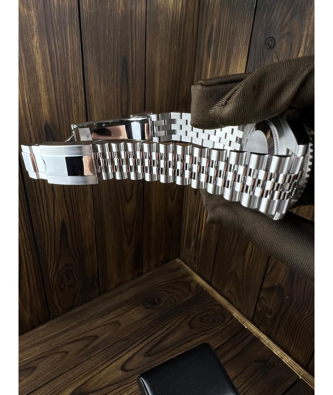 ROLEX Черные часы, фото 5