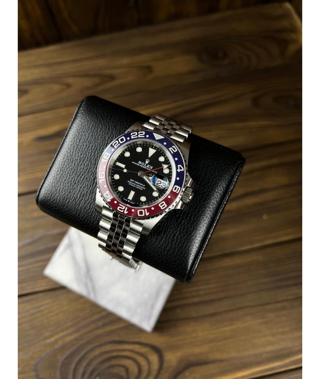 ROLEX Черные часы, фото 2