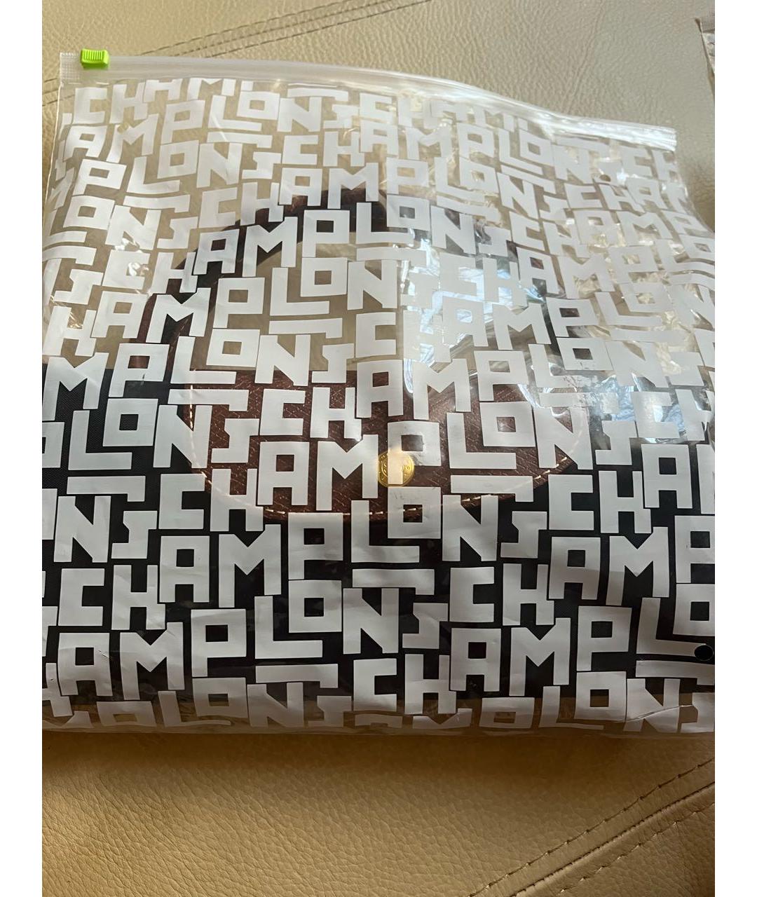 LONGCHAMP Темно-синяя тканевая дорожная/спортивная сумка, фото 3